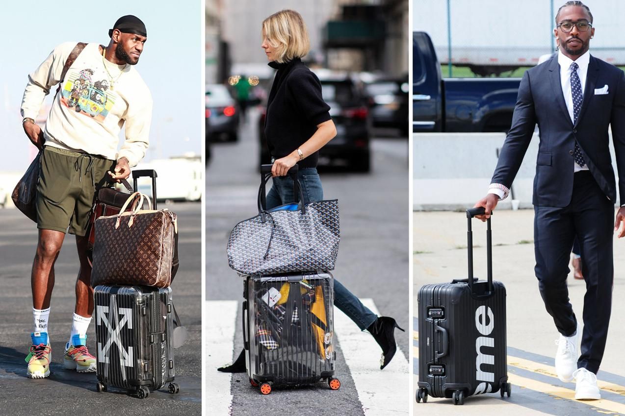 trendy luggage